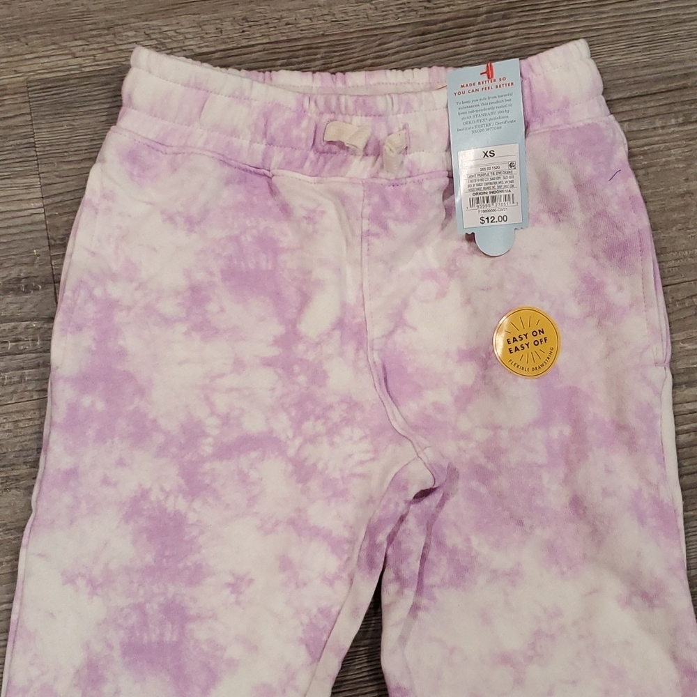 Cat & Jack Tie Dye Joggers - Picture 2 of 3